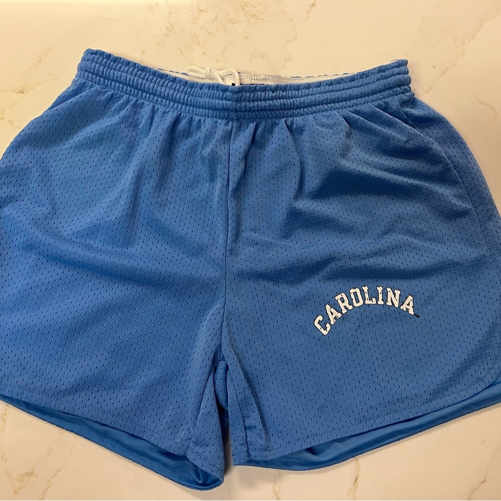 UNC Chapel Hill Carolina Tarheels Mesh Shorts Size Small Women’s Blue Short